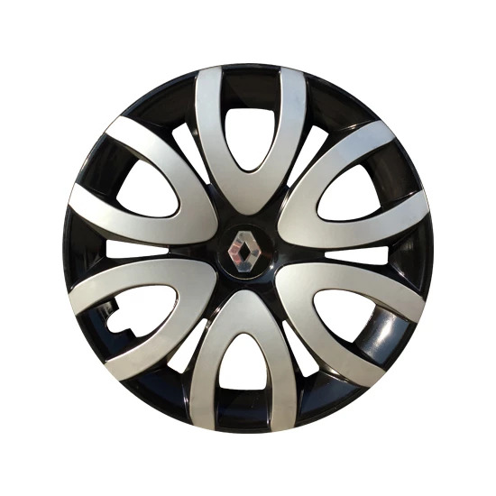 Renault Clio Luxury 15" Wheel Covers Metallic Silver ABS Construction