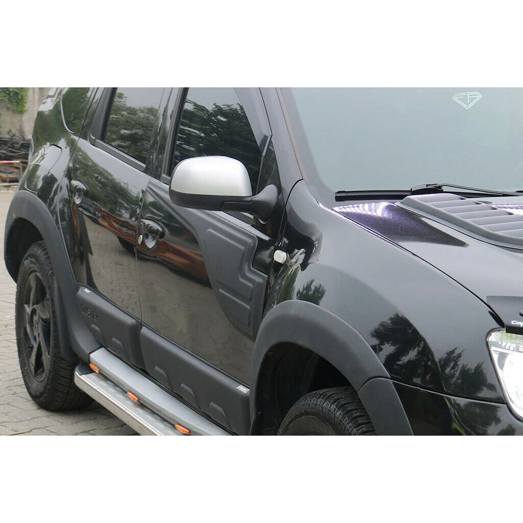 2018Up Dacia Duster Door Protector Abs Plastic Side Moulding Body Kit 4Pieces